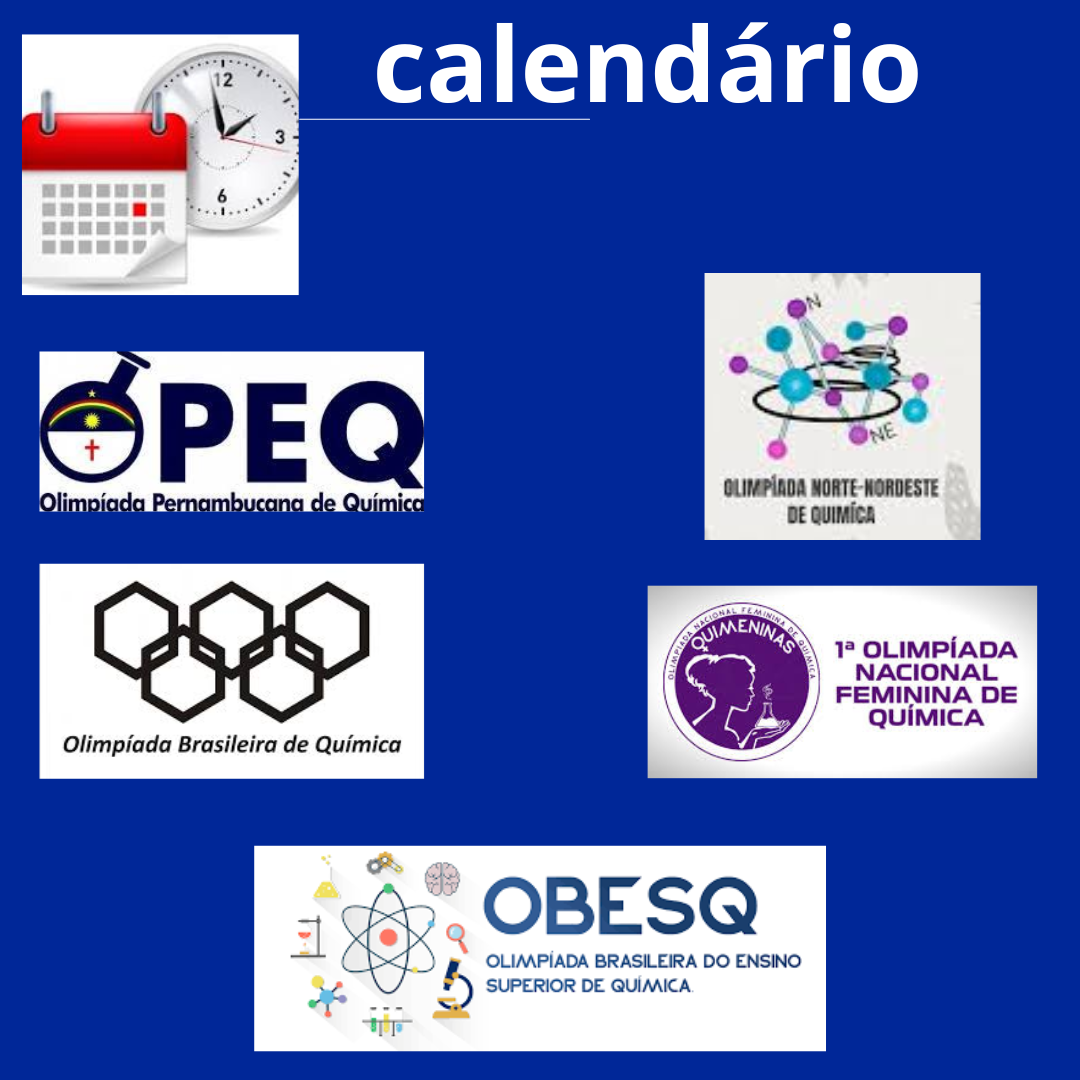 Calendário Olimpíadas de Química 2025